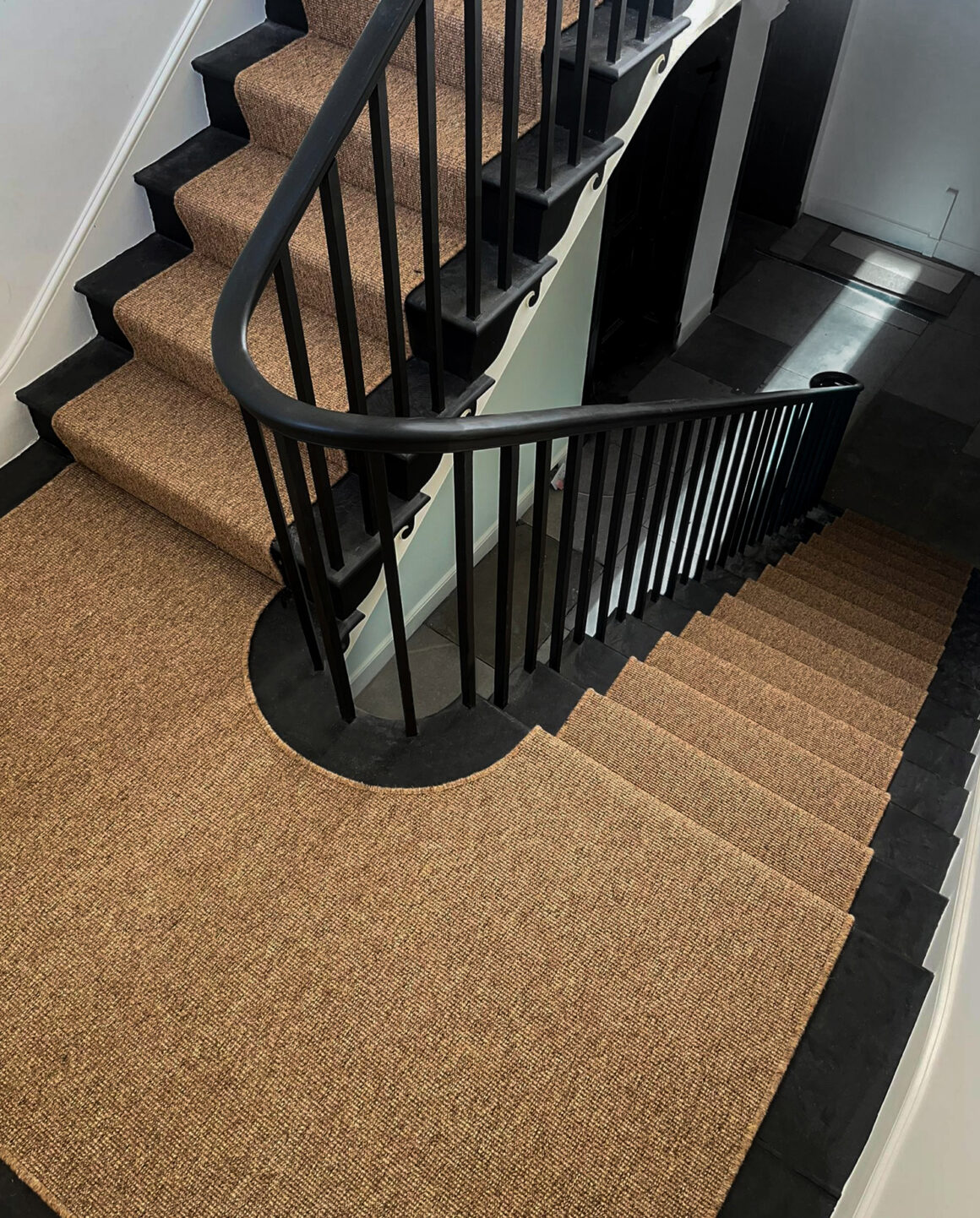 SynSisal® Medina Stair Runner with Serged Edge