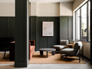 SynSisal® area rug in lobby